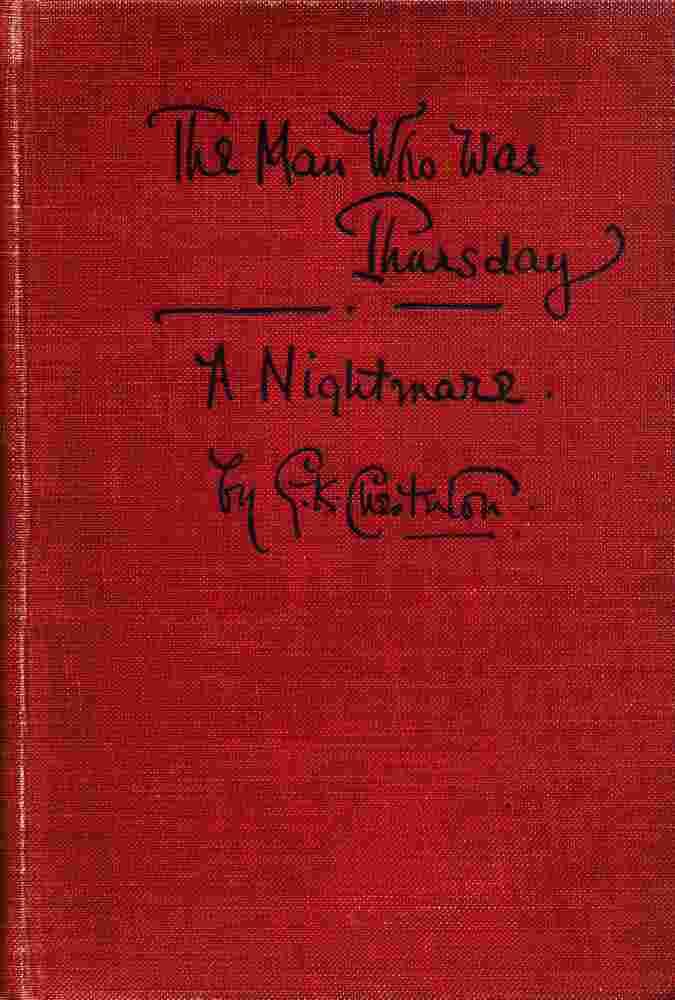 The Man Who Was Thursday A Nightmare 1695（英文原版）